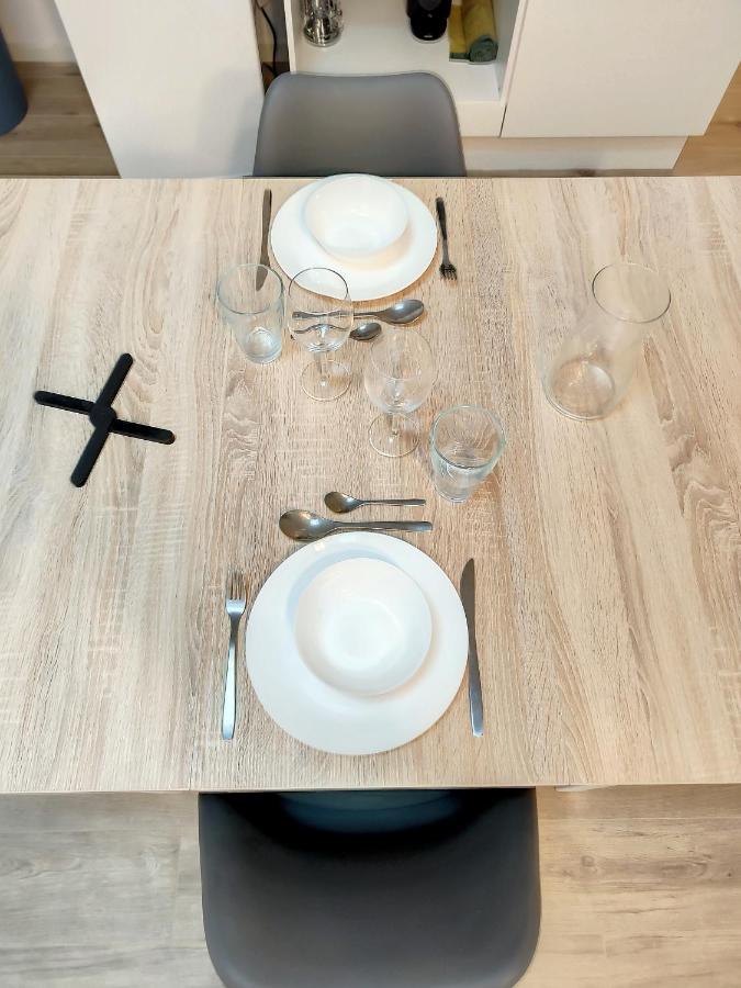 Grand Appart Duplex 6 Pers Gare Wifi Apartment Saint-Quentin  Bagian luar foto